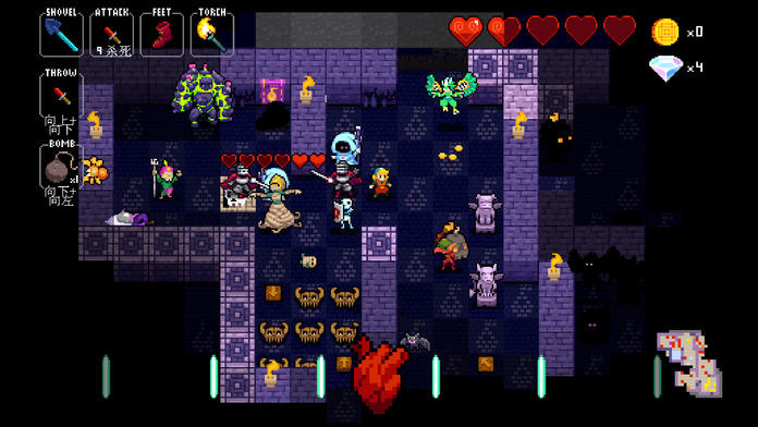 Crypt of the NecroDancer Pocket Edition Game Screenshot
