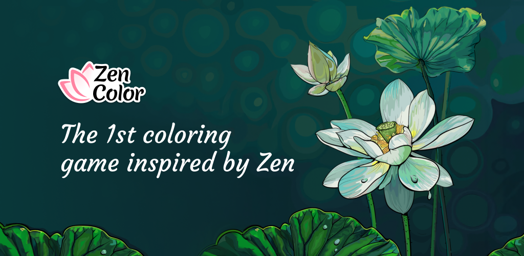 Banner of Zen Color - Color By Number 