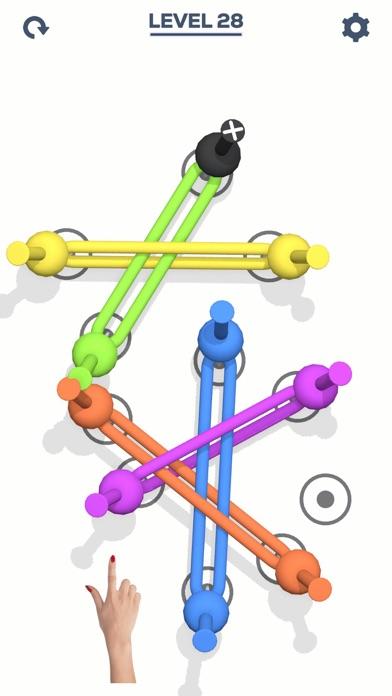 Screenshot of Rubber Band Puzzle