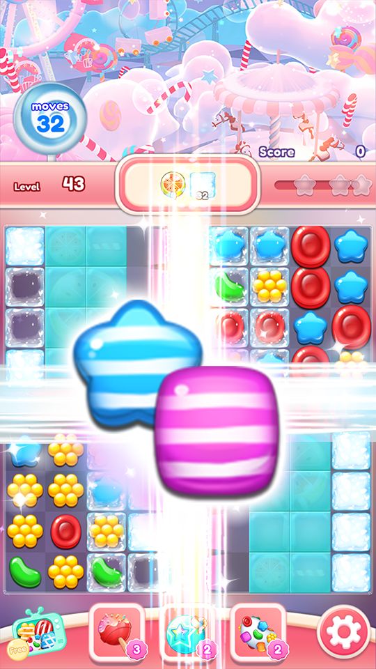 Crush the Candy: #1 Free Candy Puzzle Match 3 Game screenshot game