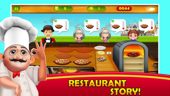 Fast Food Cafe Master Kitchen Game Screenshot