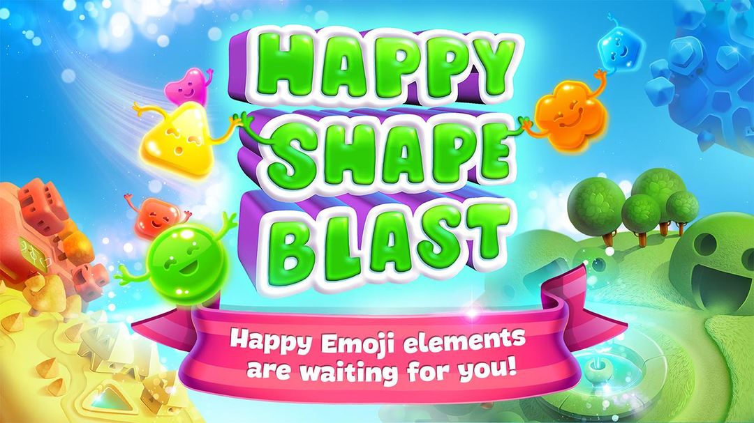 Happy Shape Blast - Match 3 screenshot game