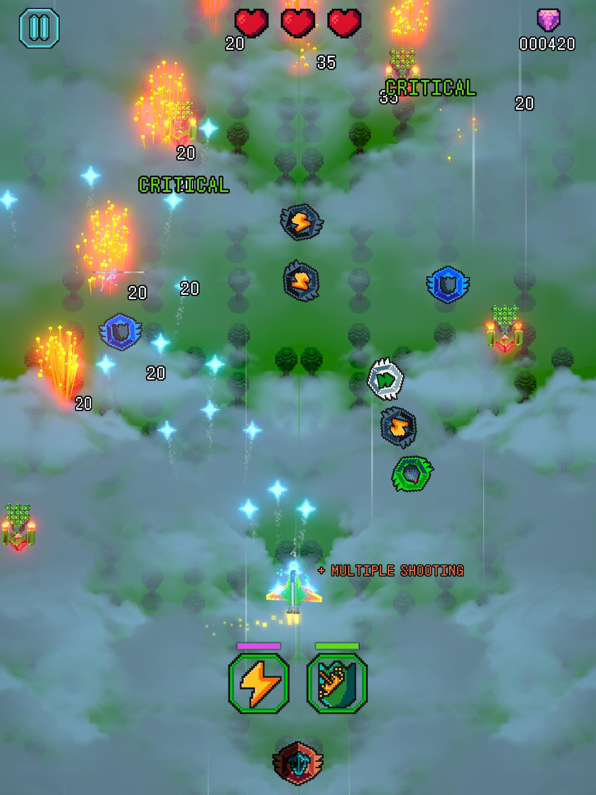 Captura de Tela do Jogo RETRO SPACE 2