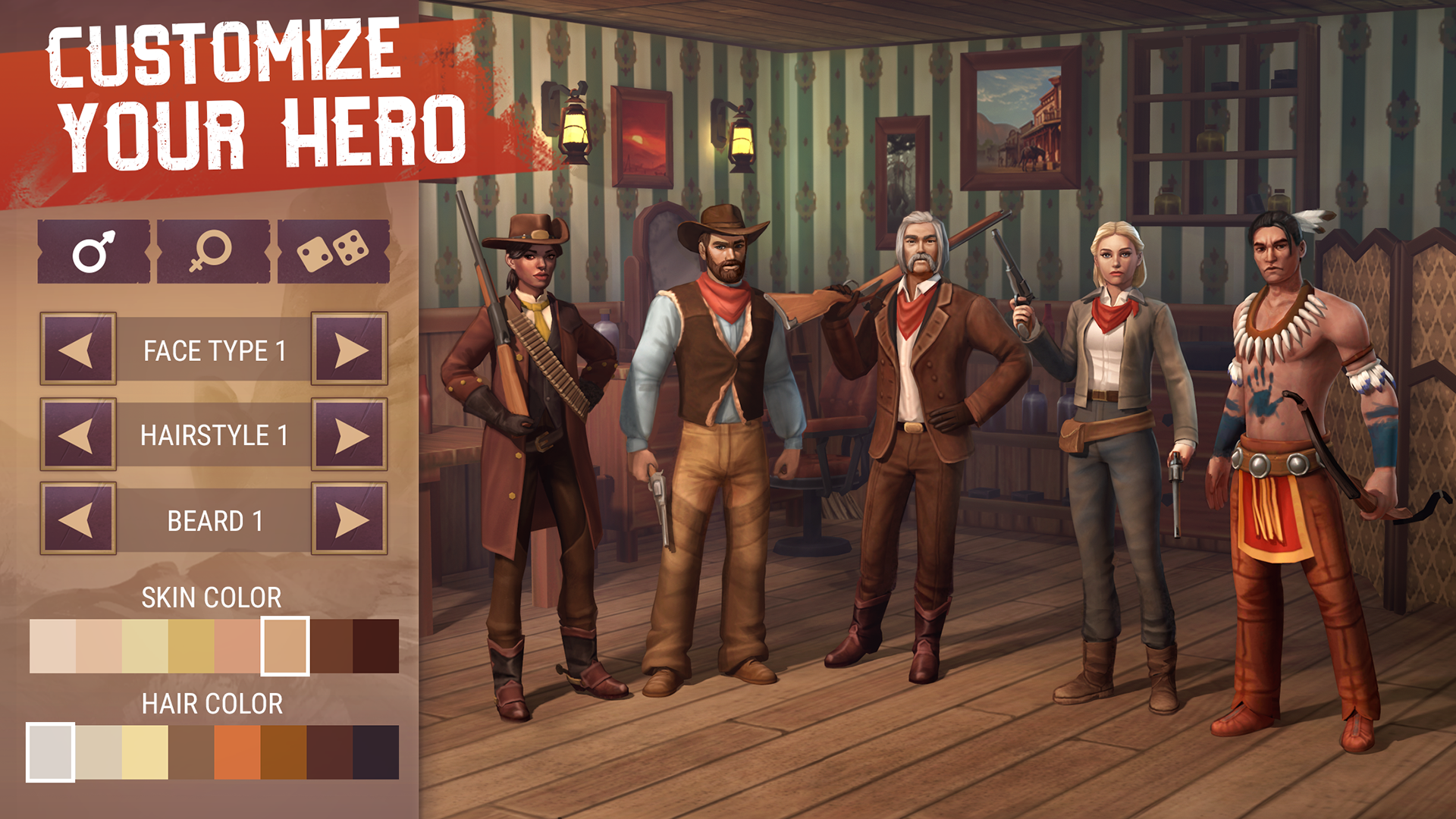Westland Survival: Cowboy Game Game Screenshot