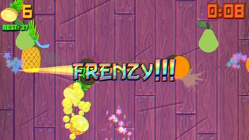 Captura de Tela do Jogo Fruit Slice