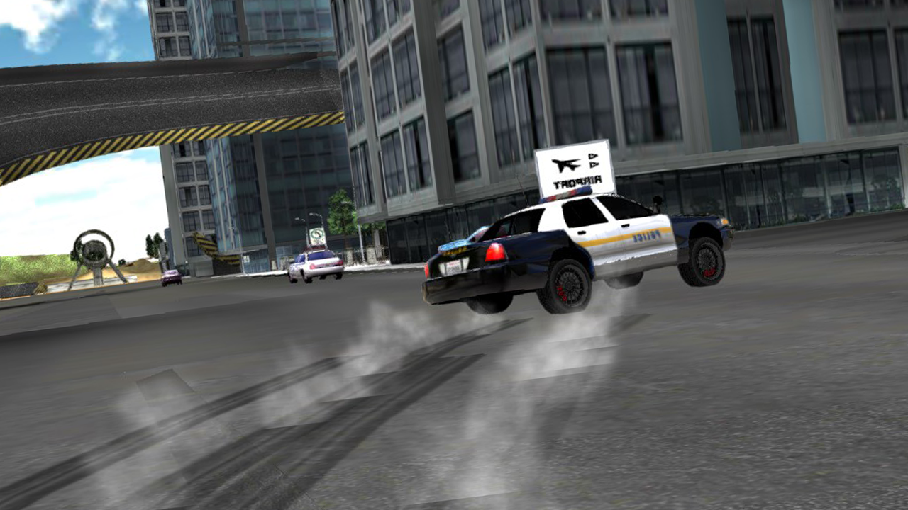 Screenshot 1 of การขับรถของตำรวจจราจรในเมือง 1.04