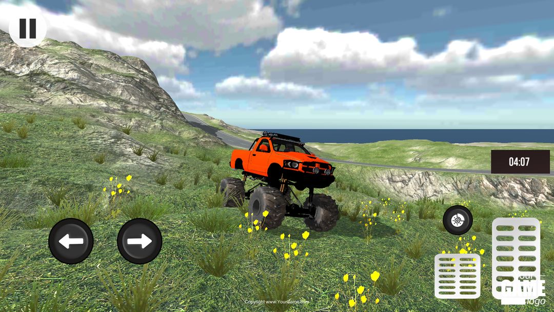Screenshot of Offroad Simulator Car Driving