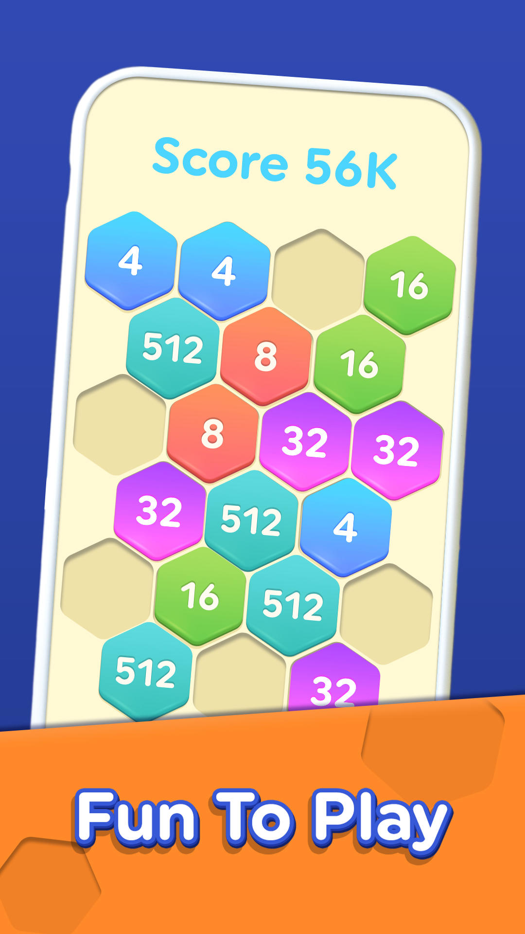 Скриншот игры Merge Number 2048
