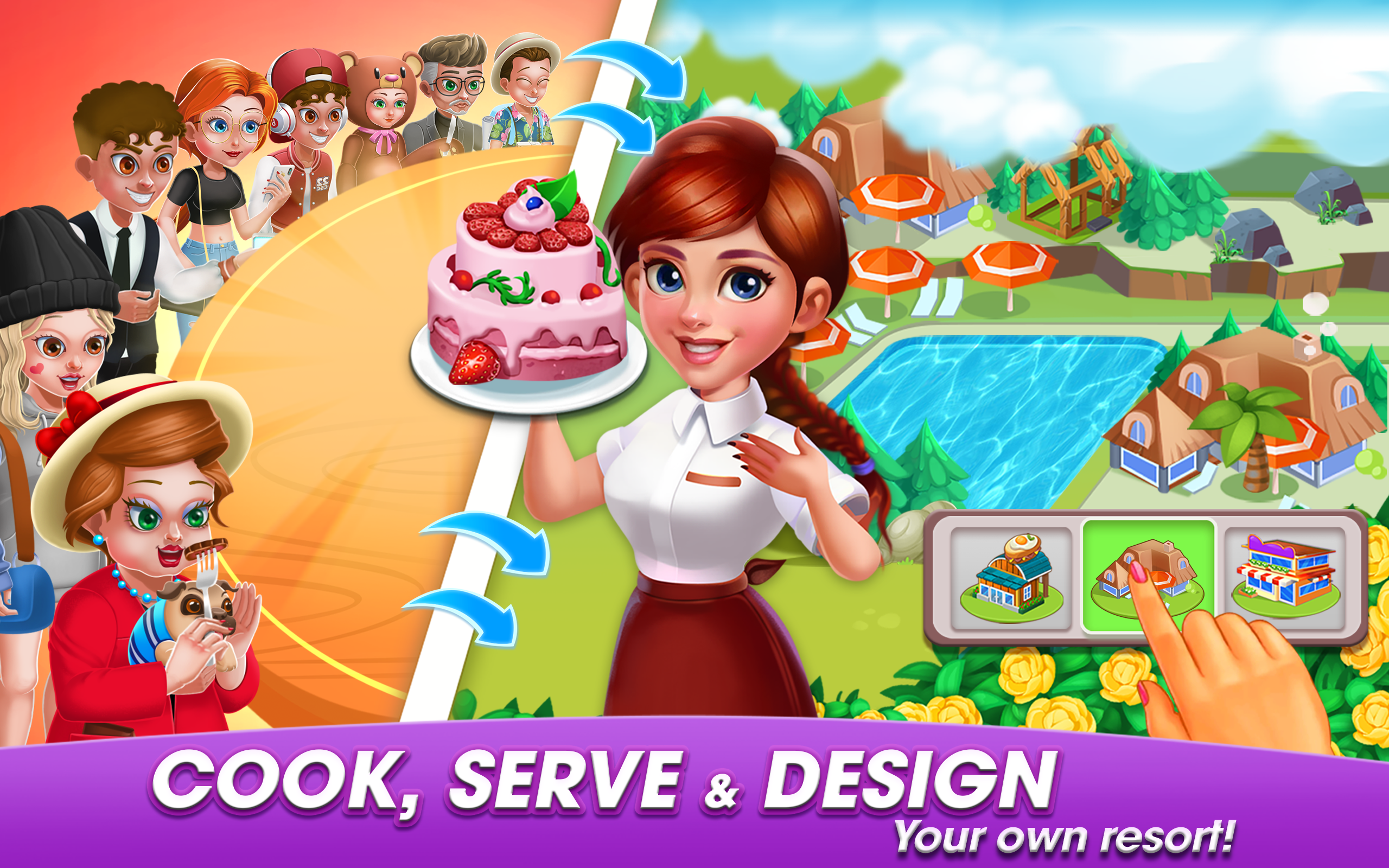 Baking Games: Cooking Games Game Screenshot