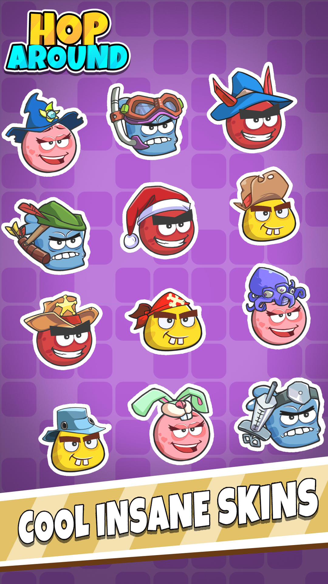 Hop Around Game Screenshot