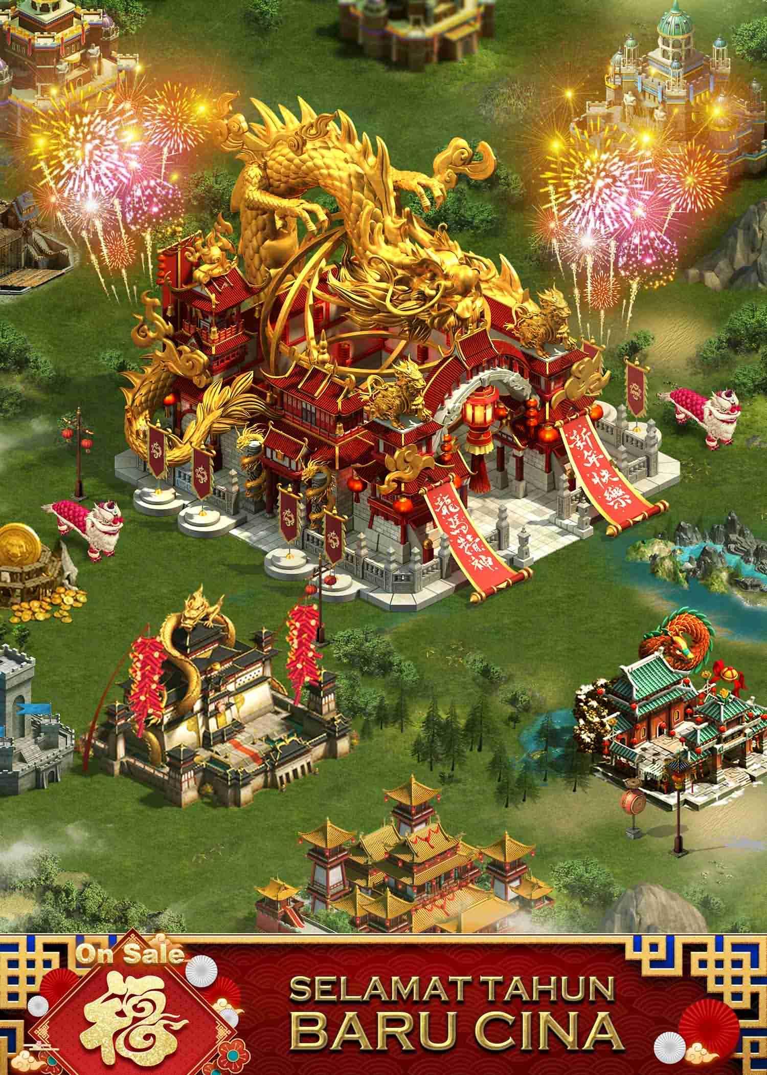 Cuplikan Layar Game Clash of Kings – Peradaban Bulan Sabit