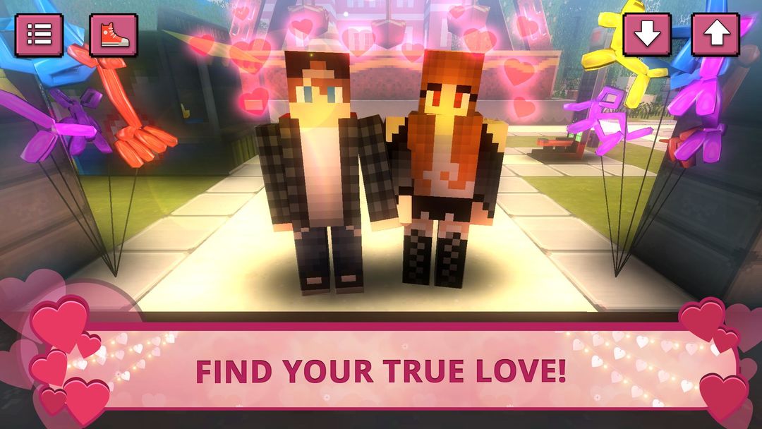 Love Story Craft: Dating Sim ภาพหน้าจอเกม