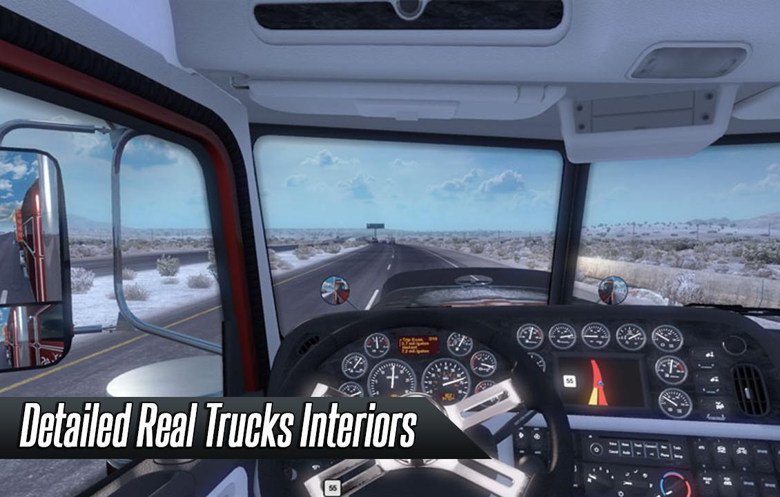 USA Truck Simulator 3D Game Screenshot