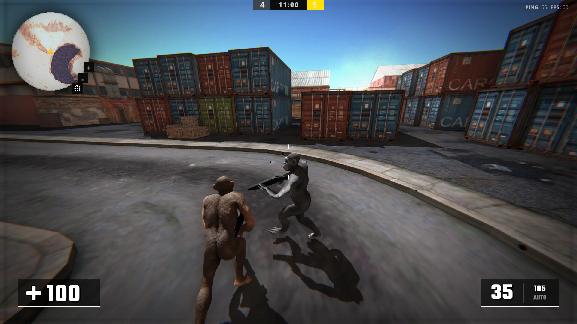 Screenshot of Apewar