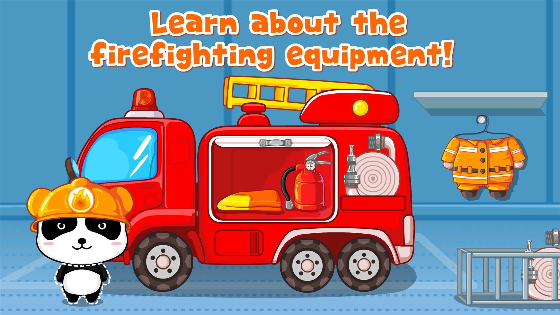 Little Panda Fireman Game Screenshot