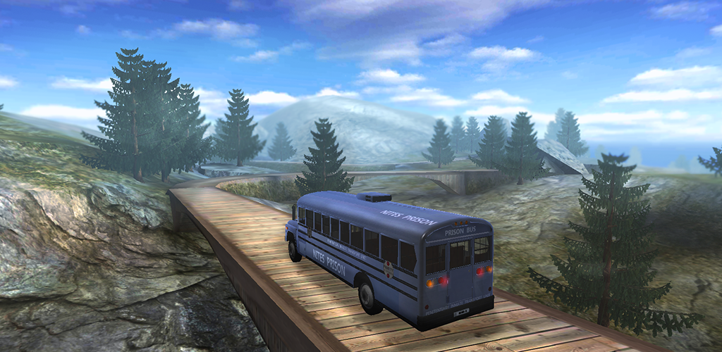 Banner of Police Prison Bus Hill Driver 1.6