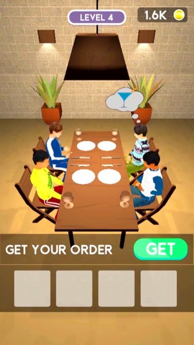 Perfect Dinner 3D Game Screenshot