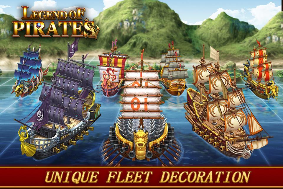 Legend of Pirates Game Screenshot