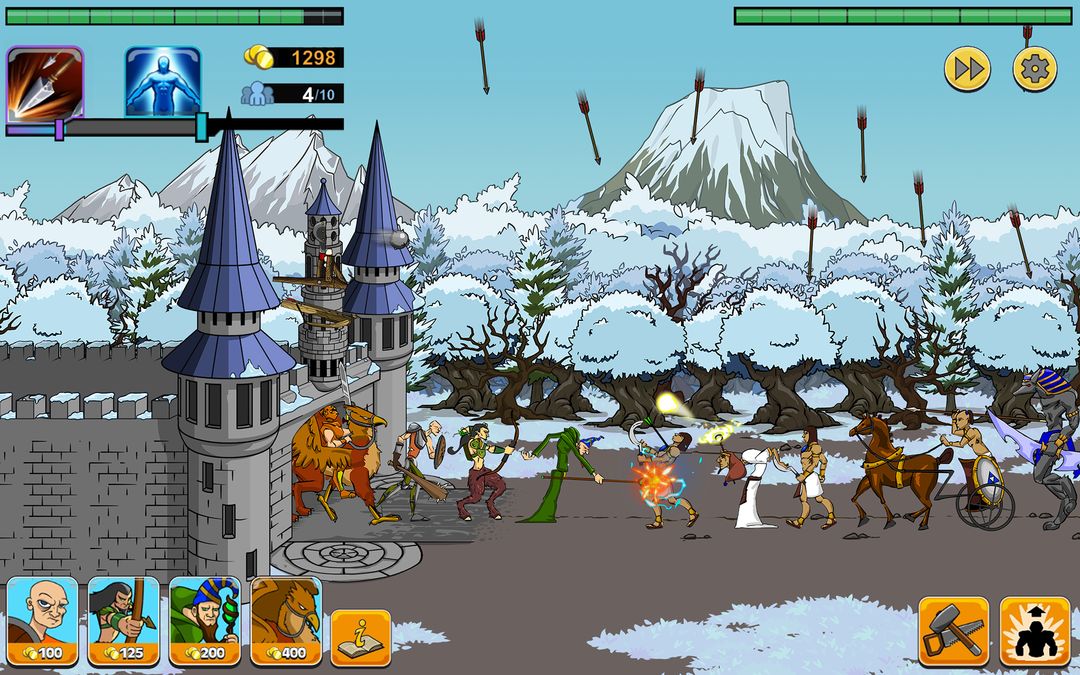 Screenshot of Age of War 2