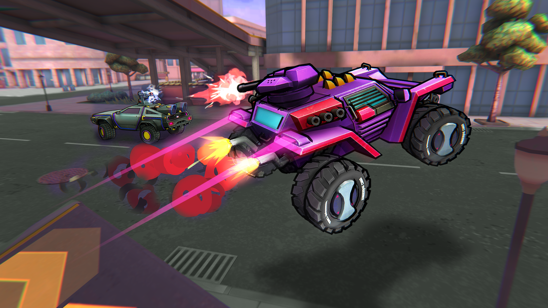 Screenshot of Battle Cars: Fast PVP Arena