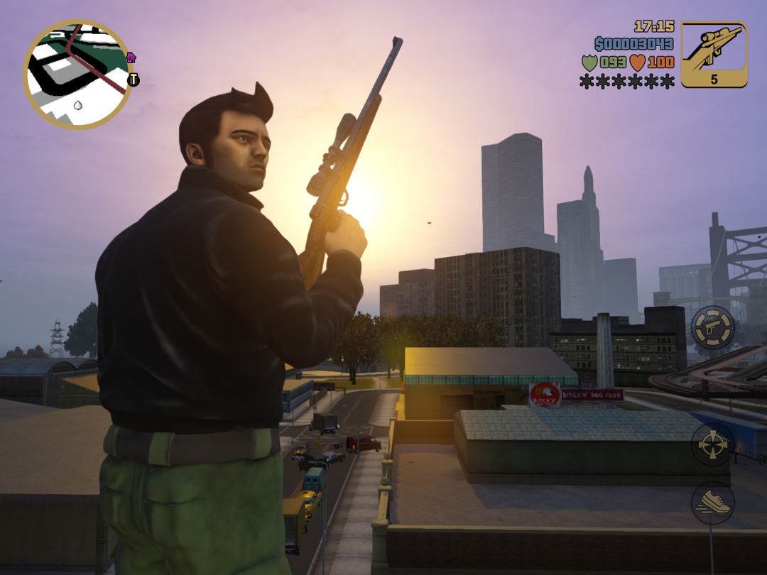 Screenshot of GTA III – NETFLIX