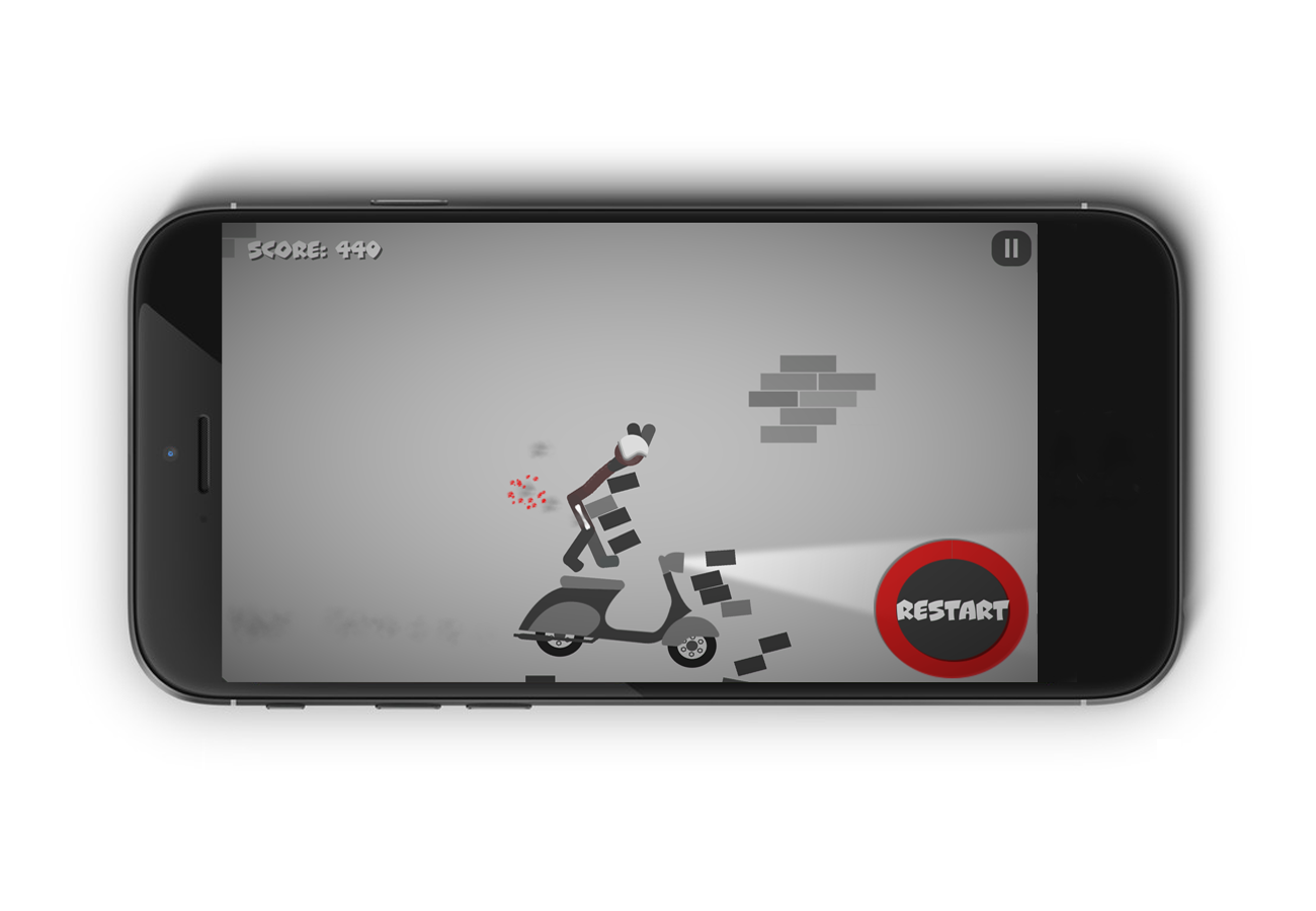 Captura de Tela do Jogo Stickman Destruction 2 Ragdoll