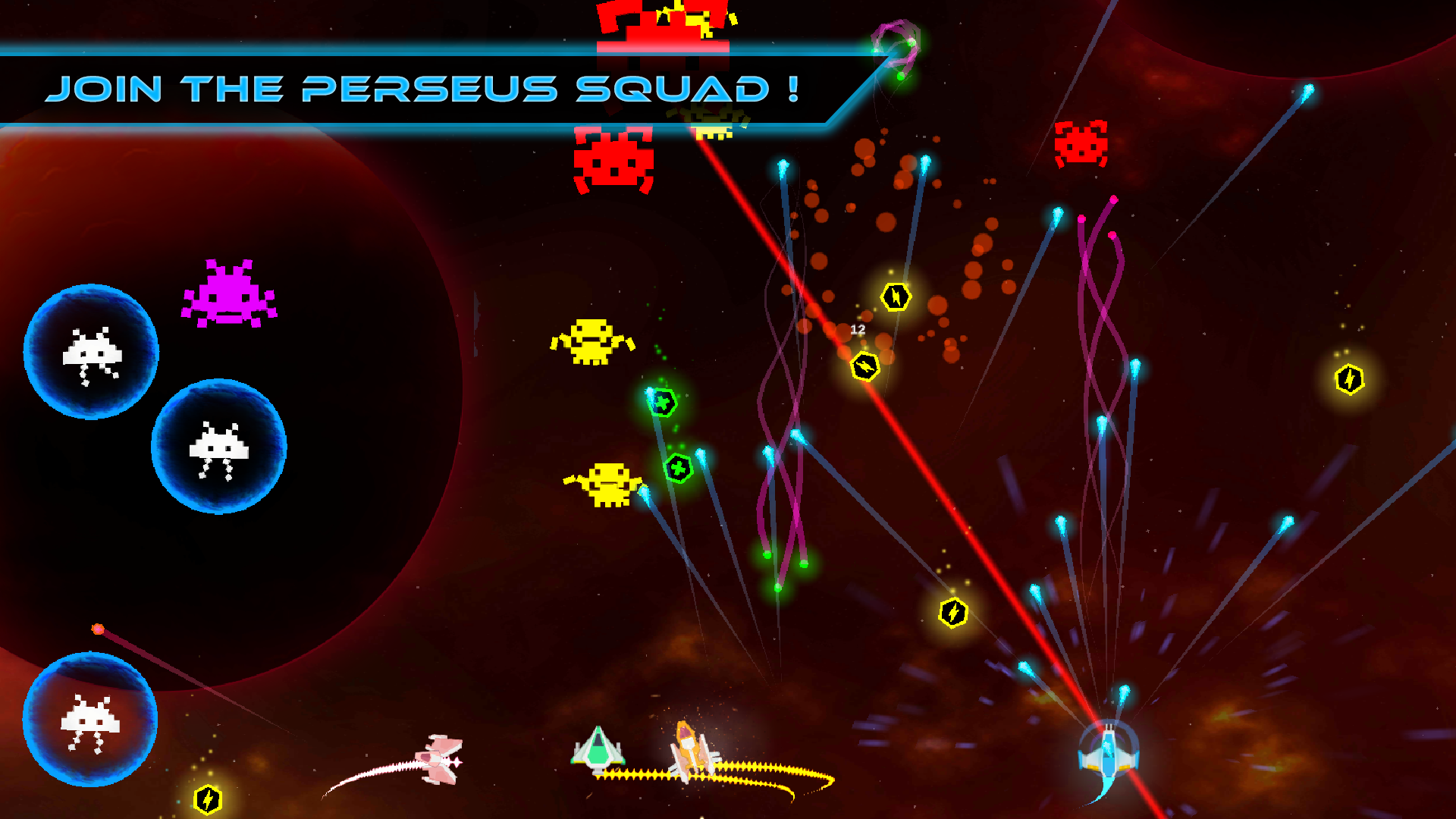 PERSEUS - Space Shooter遊戲截圖