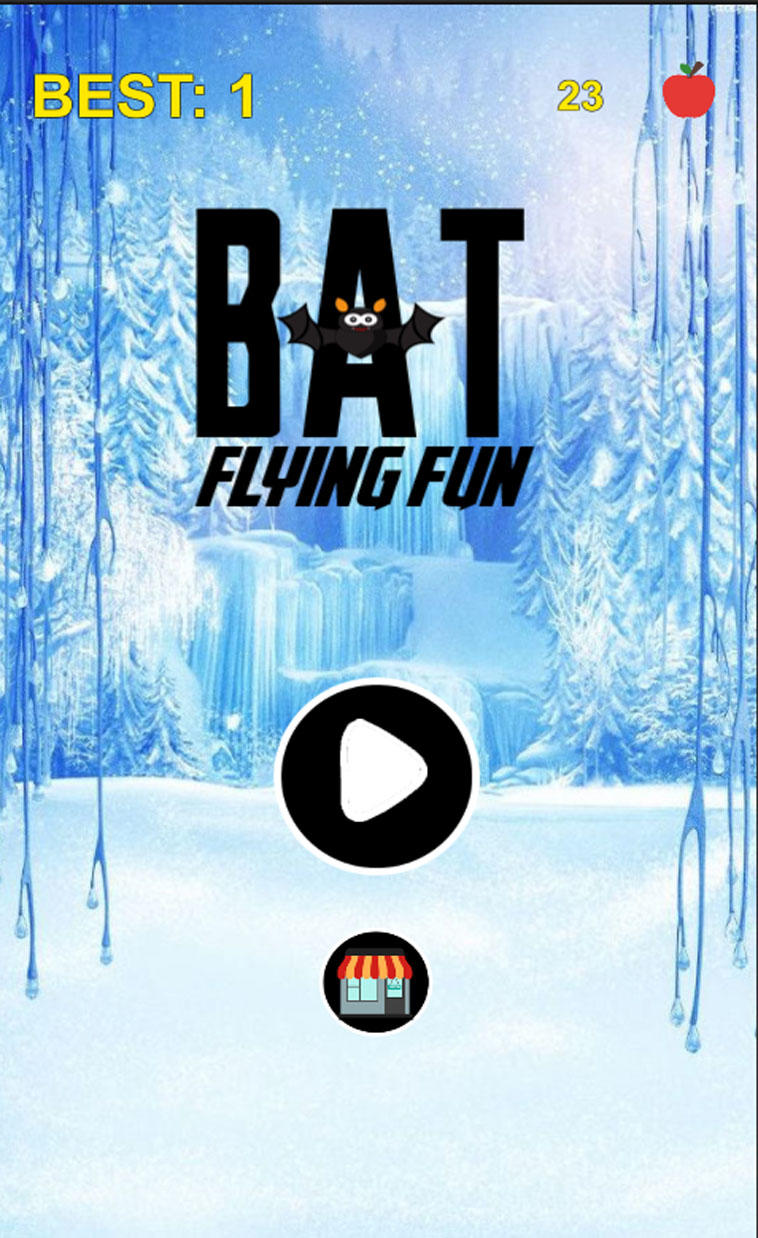 Endless Bat Flying Game Screenshot