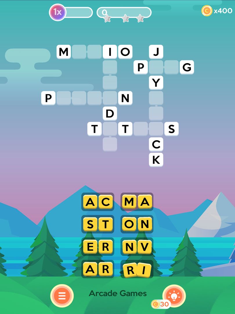 Screenshot of Letter Bounce - Word Puzzles