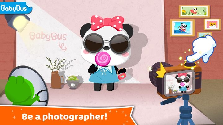 Cuplikan Layar Game Baby Panda's Dream Job