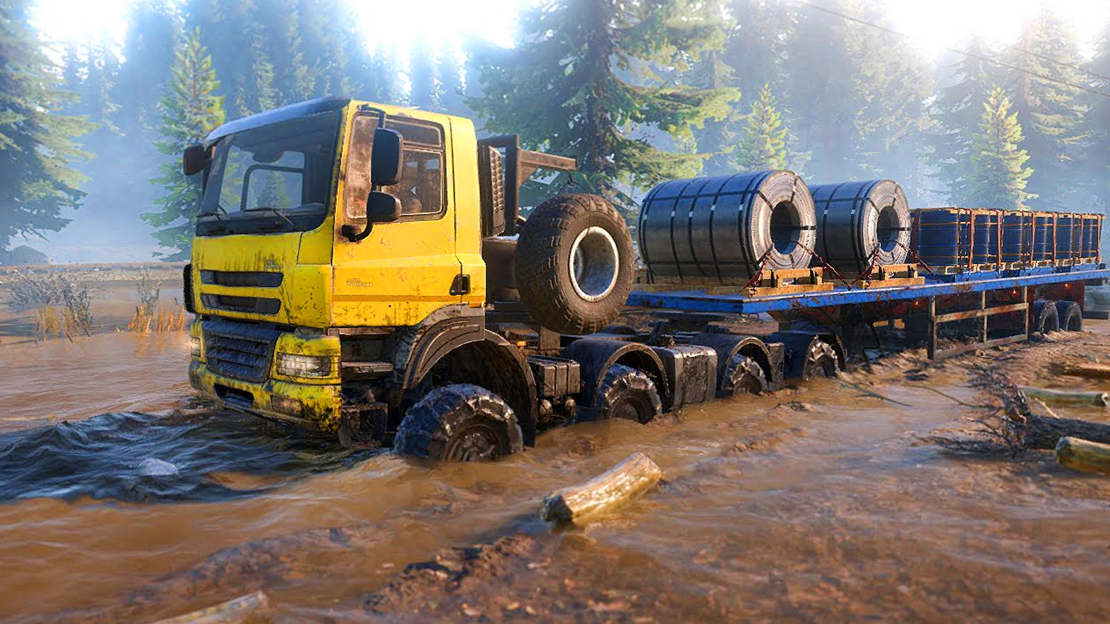 Screenshot of Off-road Mud Truck Games 2023