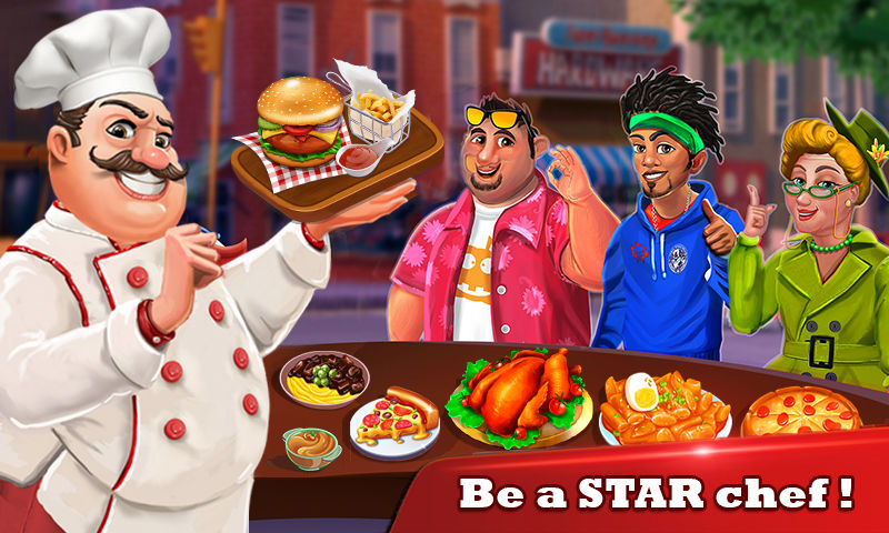 A Chef's Madness cooking Games ภาพหน้าจอเกม