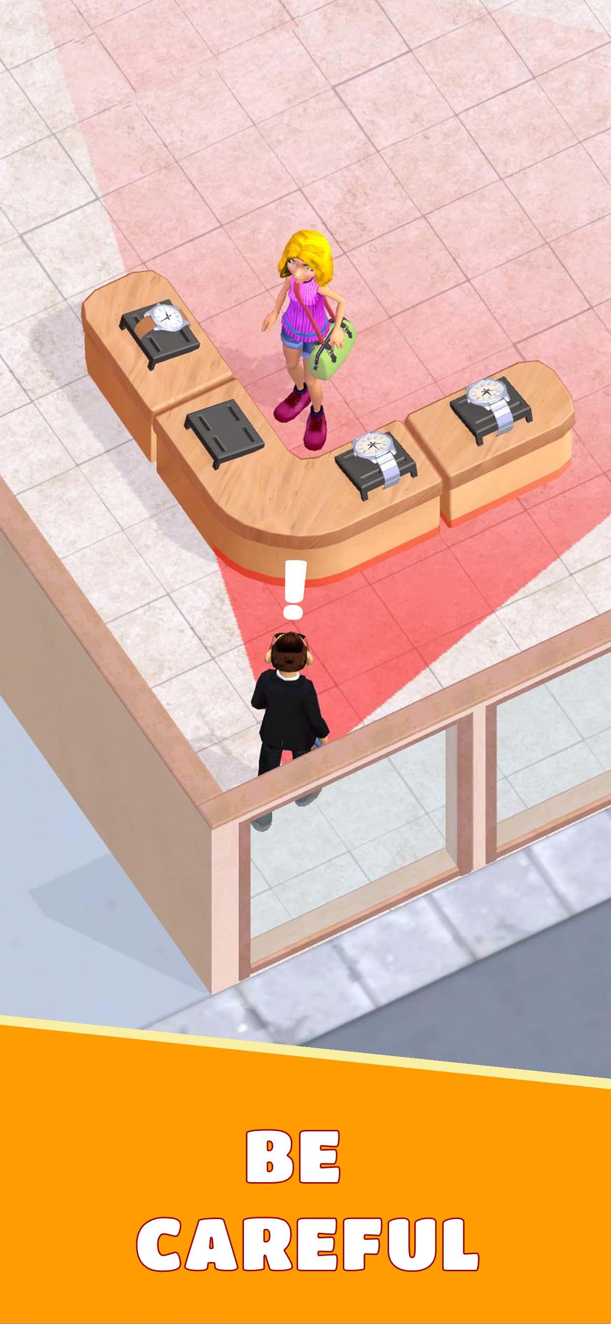 Shop Thief Game Screenshot