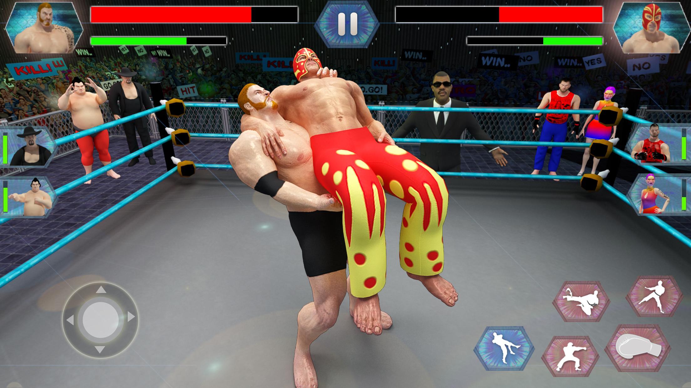 Screenshot 1 of អ្នកគ្រប់គ្រងចំបាប់ Pro: Triple Tag Team Stars Fight 2.0