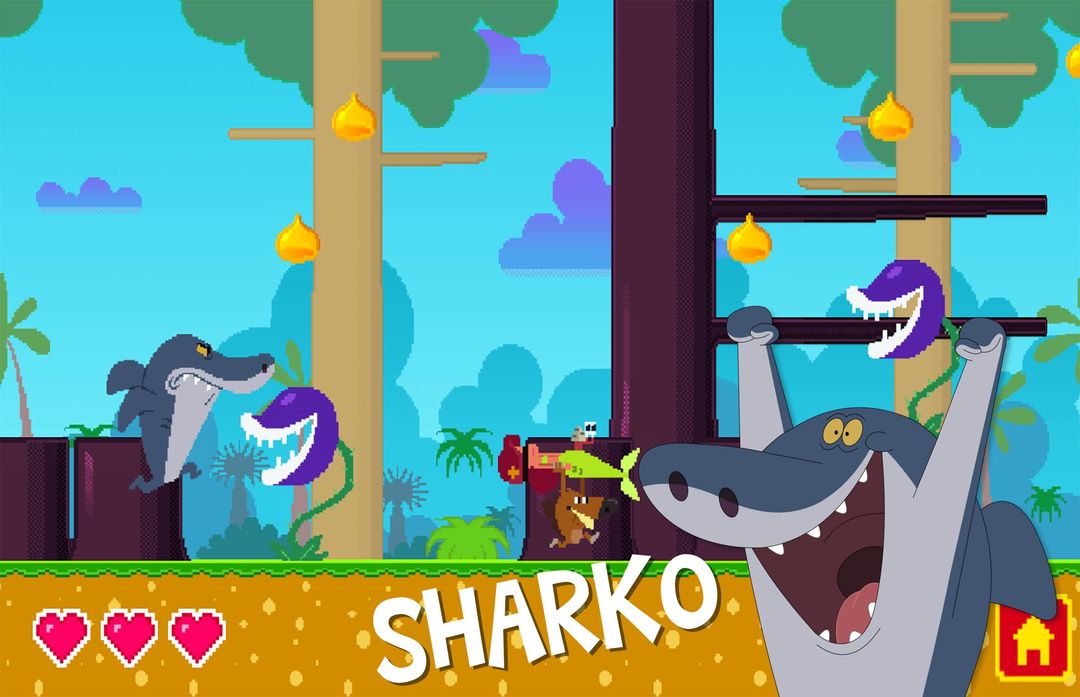 Screenshot of Zig & Sharko