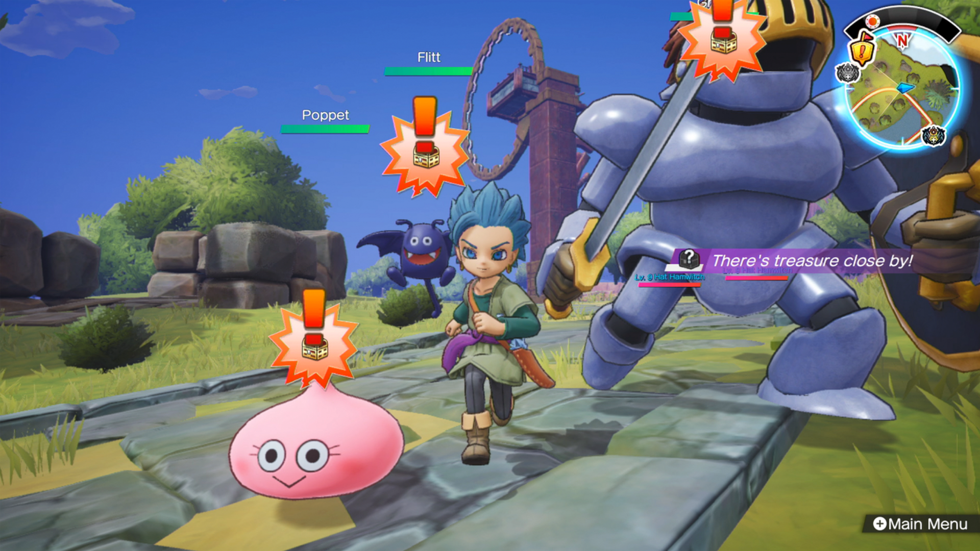 Screenshot of Dragon Quest Treasures (NS)