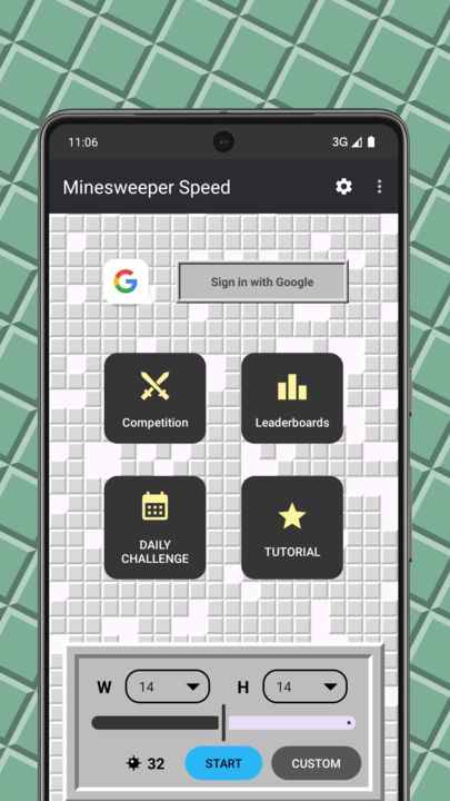 Minesweeper Speed Game Screenshot