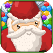 Bubble shooter - Puzzle de Noël avec le Père Noël