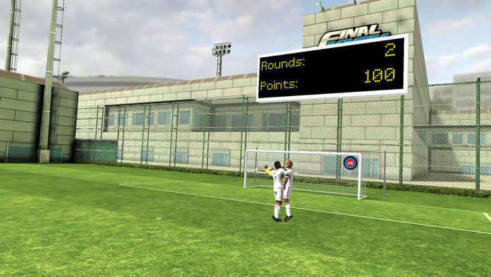 Screenshot of Final Kick VR - Virtual Reality free soccer game for Google Cardboard