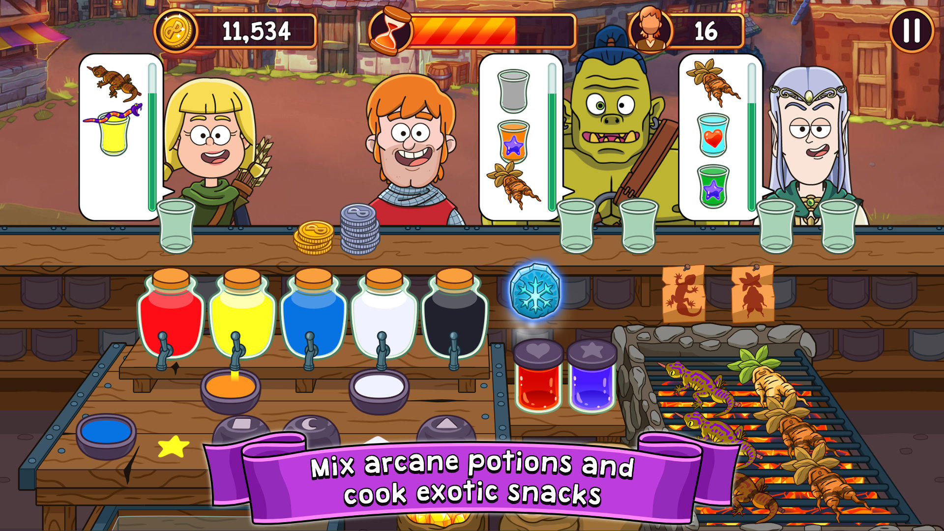 Potion Punch Game Screenshot