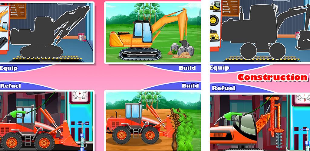 Banner of 建設車両とトラック-子供向けゲーム 2.0.11