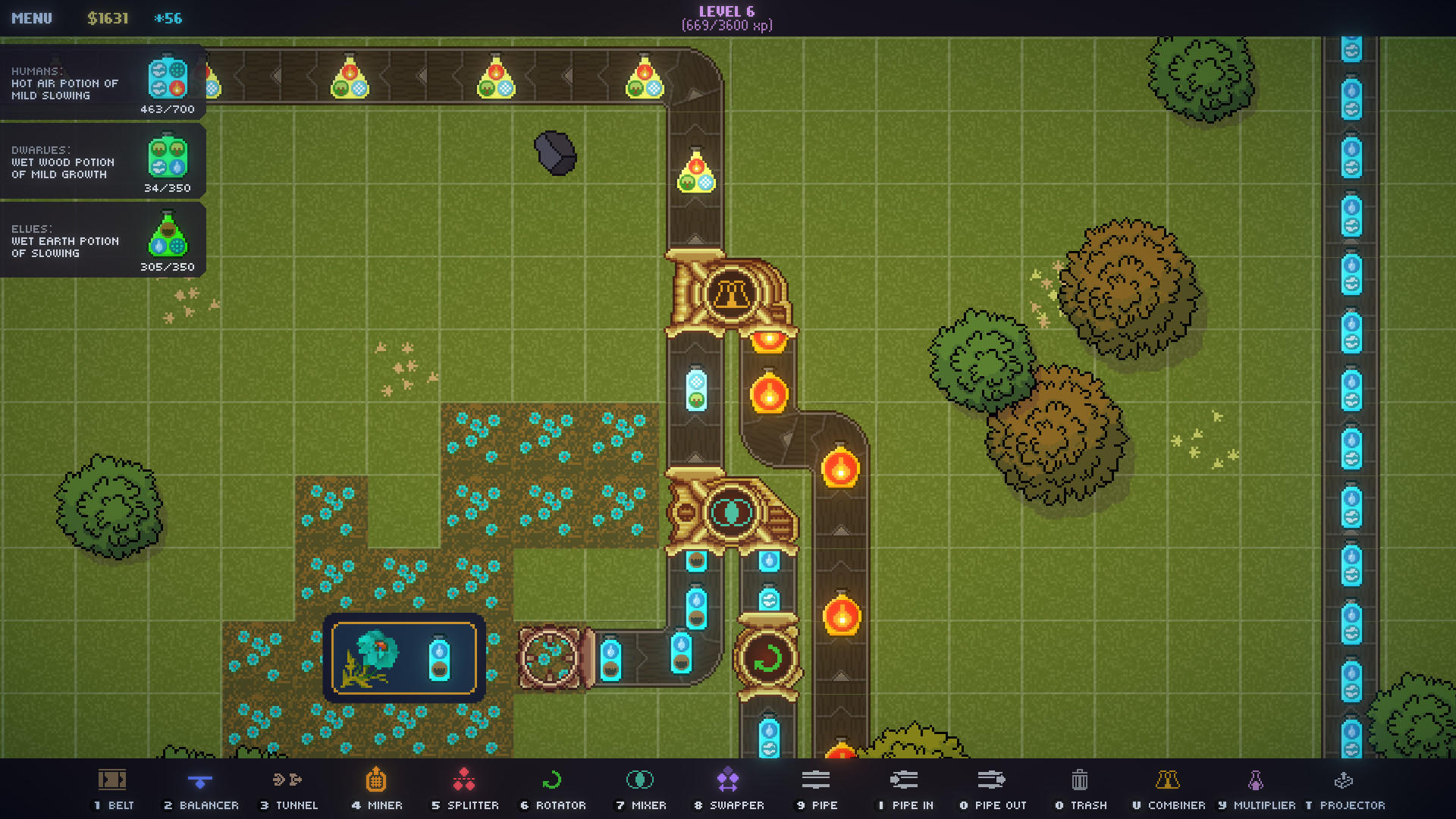 Screenshot of Potion Pipeline