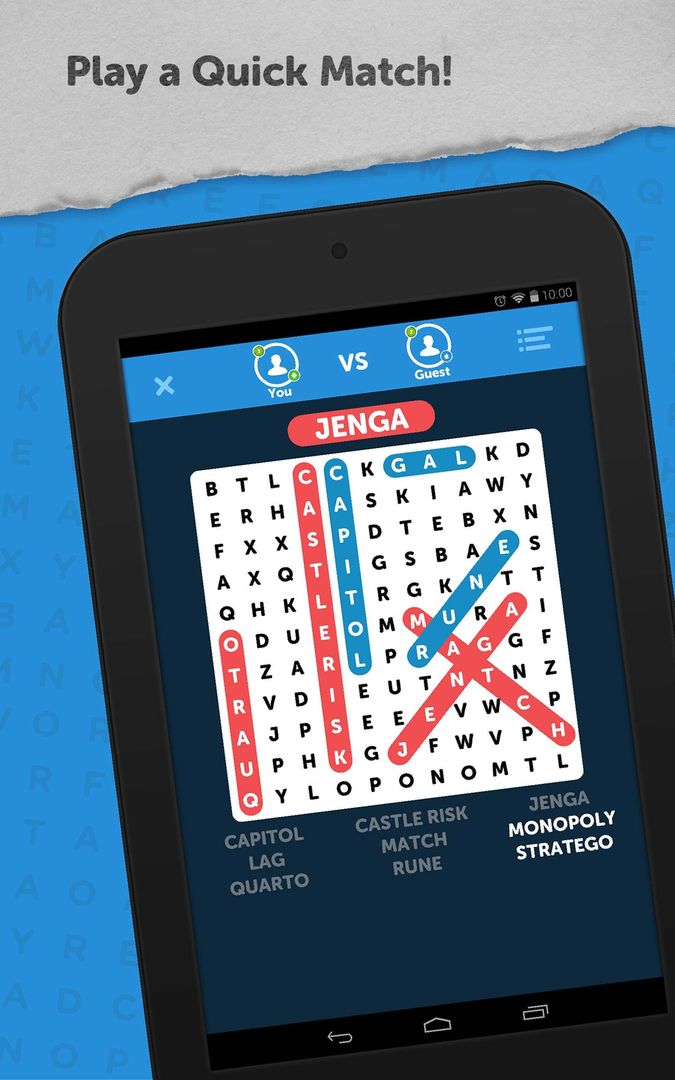 Infinite Word Search Puzzles screenshot game