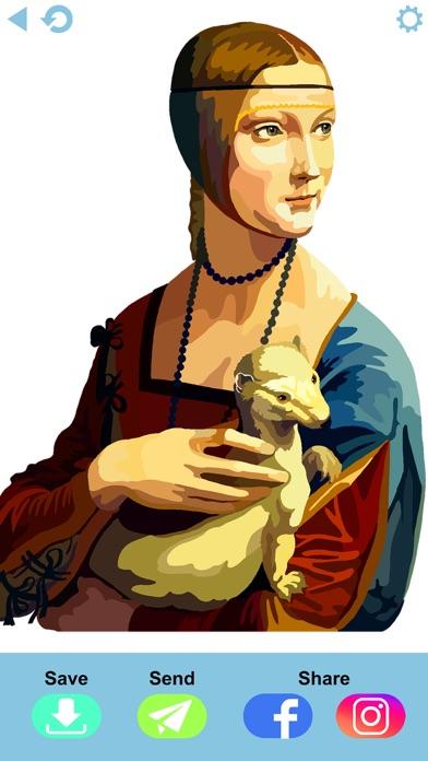 Color by Number for adults Game Screenshot