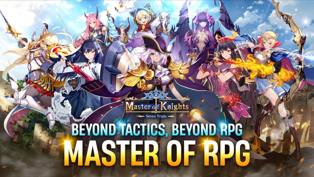 Master of Knights- Tactics RPG ภาพหน้าจอเกม