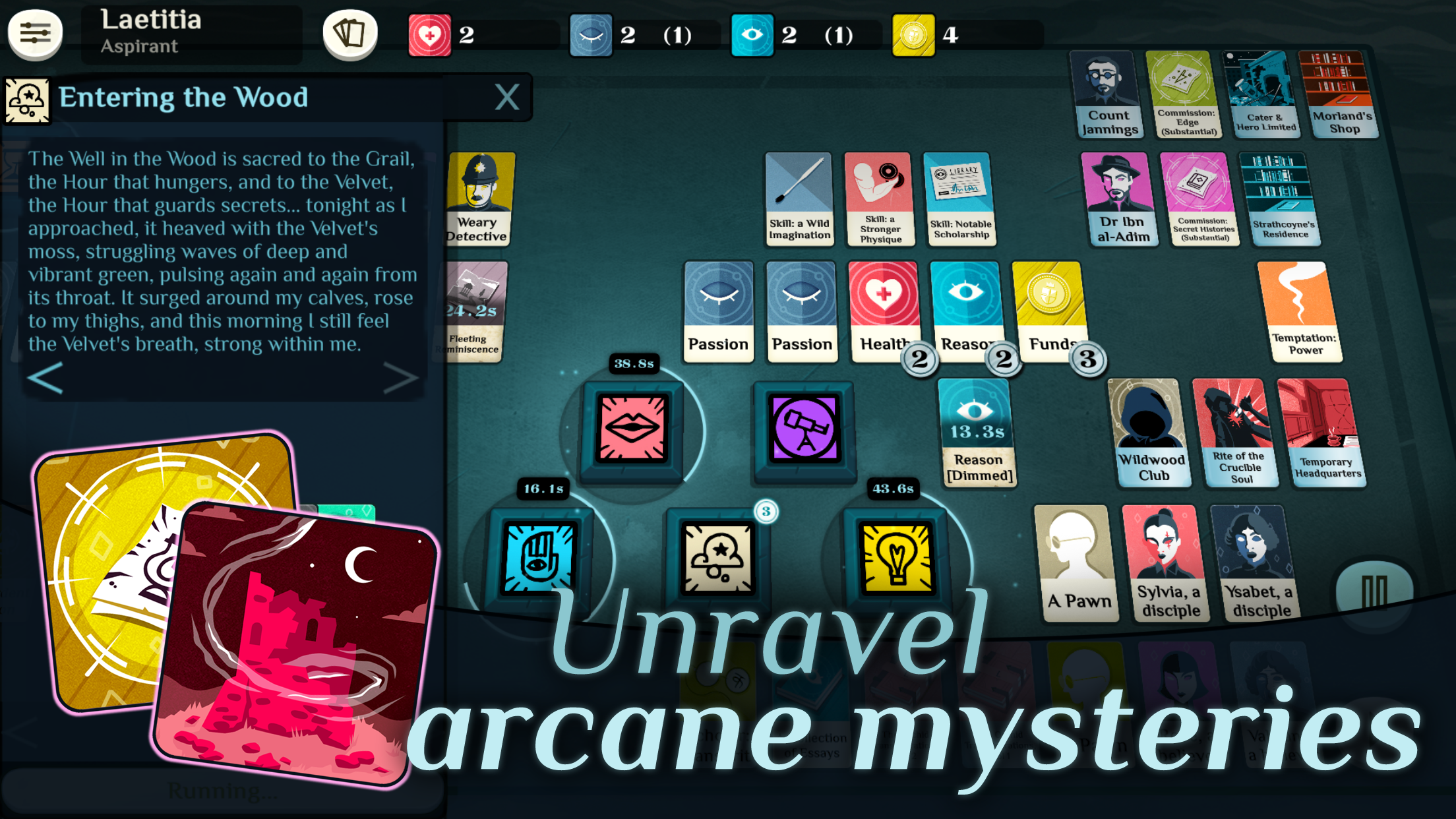 Cultist Simulator Game Screenshot