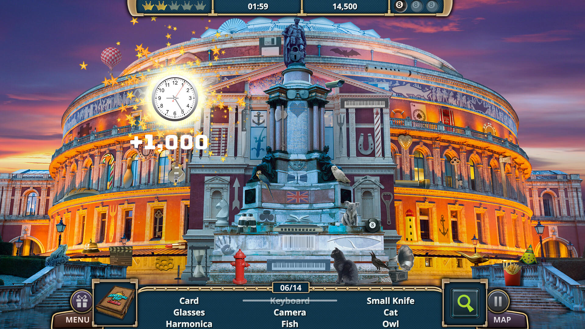 Adventure Trip: London Game Screenshot