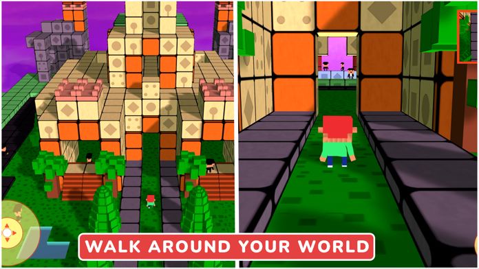 Blox 3D World Creator 遊戲截圖