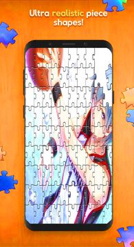 Kuroko no Jigsaw Puzzle Game Screenshot