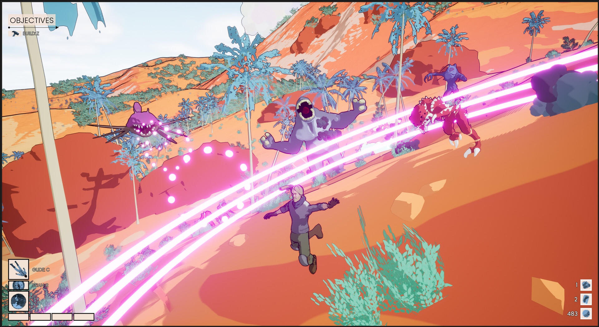 Alien Frontier screenshot game